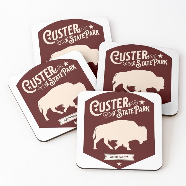 Item preview, Vintage Bison Custer State Park Black Hills South Dakota designed and sold by CattlettArt.
