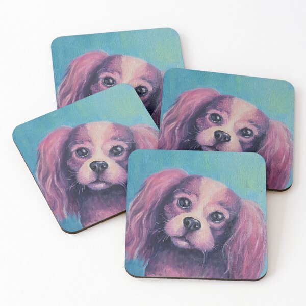 Item preview, Cavalier King Charles Spaniel in Pop Art style designed and sold by shery-riccu.