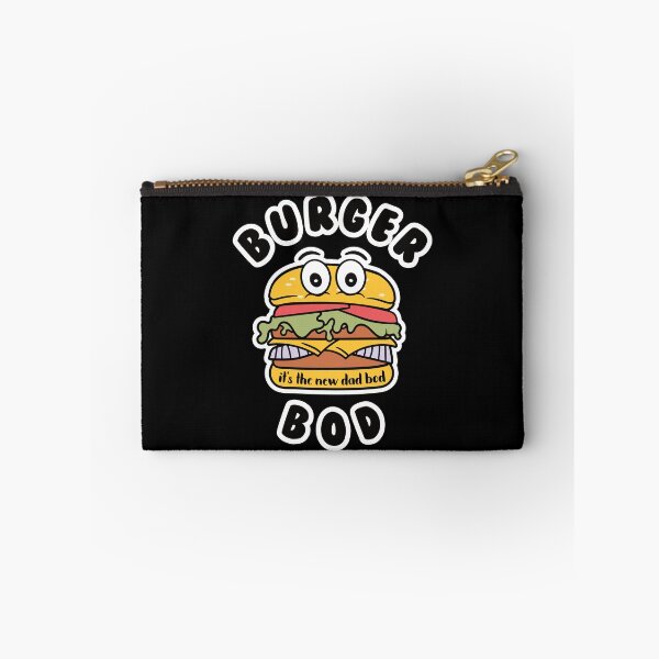 Artikelvorschau, Lustiger Burger: Burger Bod ist der neue Papa Bod entworfen und verkauft von Happy Puppy Print On Demand.