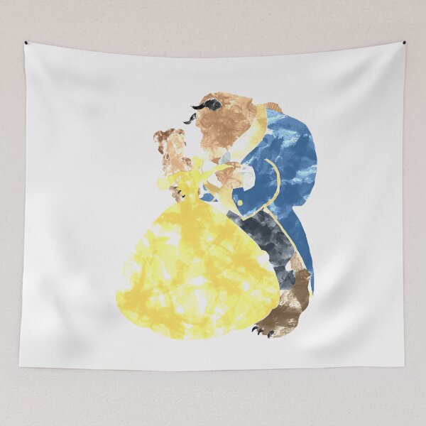 Item preview, Watercolour Grunge of Beauty and The Beast (with transparency) designed and sold by fishercraft.
