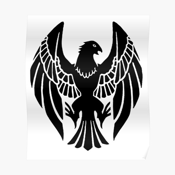 "Cool Helmet Eagle Symbol" Poster for Sale by kittydesigns11  Redbubble