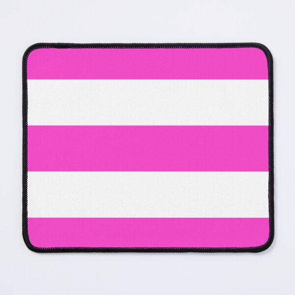 Item preview, Large HOT PINK and WHITE Horizontal STRIPES designed and sold by RachelMacht.