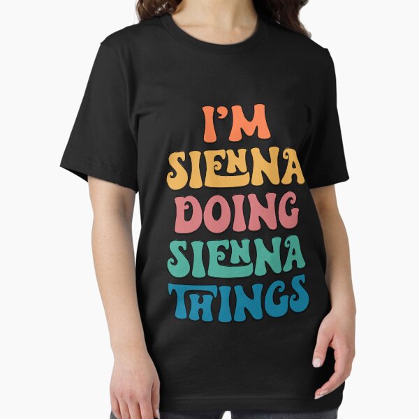 Item preview, Sienna Funny Retro First Name designed and sold by Americandude.