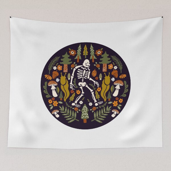 Item preview, Bigfoot Skeleton Folk Art designed and sold by CattGDesigns.