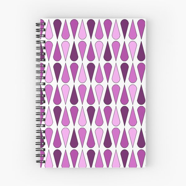 Item preview, Retro Midcentury Teardrops Lilac designed and sold by thepixelgarden.