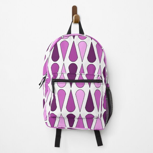 Item preview, Retro Midcentury Teardrops Lilac designed and sold by thepixelgarden.