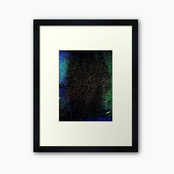 from chaos to order - age Framed Art Print