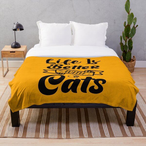 Item preview, life is better with cats designed and sold by neon2222.