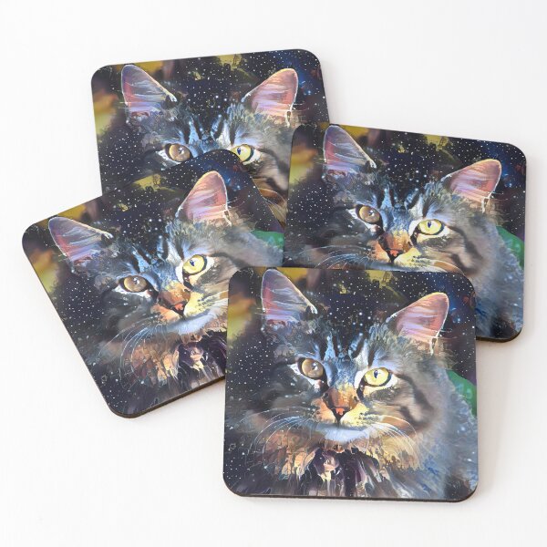 Item preview, Cosmic Kitty 2 designed and sold by Reclining Buddha Cat.