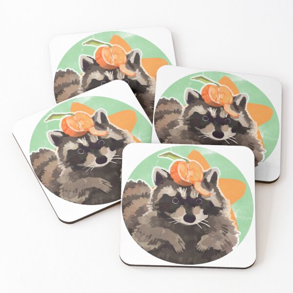 Item preview, Garbage Buddy Grey Racoon designed and sold by steamedeggs.