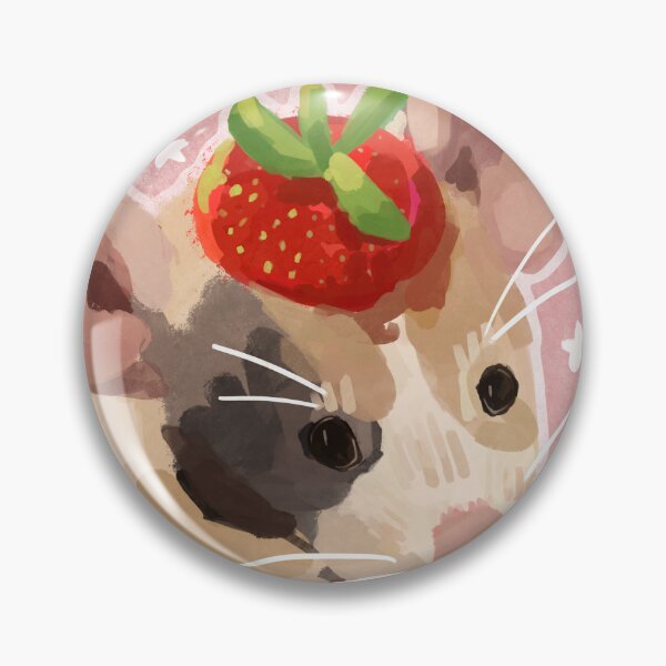 Item preview, Garbage Buddy Strawberry Rat designed and sold by steamedeggs.
