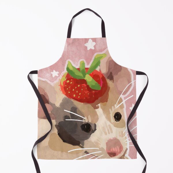 Item preview, Garbage Buddy Strawberry Rat designed and sold by steamedeggs.