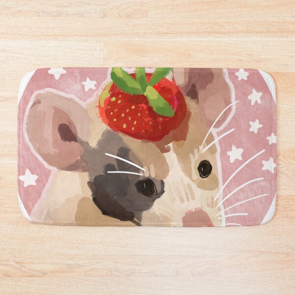 Item preview, Garbage Buddy Strawberry Rat designed and sold by steamedeggs.