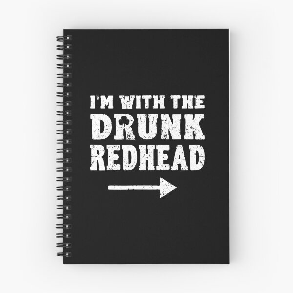 Item preview, Funny St Patricks Day - I'm With The Drunk Redhead  designed and sold by ZimbomDesigner.