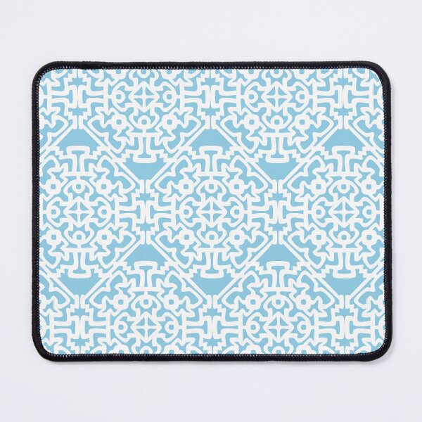 Item preview, Baby blue and white geomatic design  designed and sold by Mindhive31.