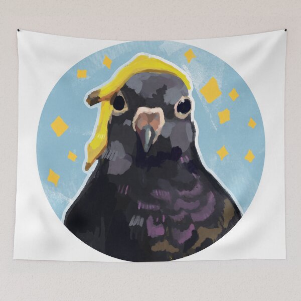 Item preview, Garbage Buddy  Silly Pigeon designed and sold by steamedeggs.