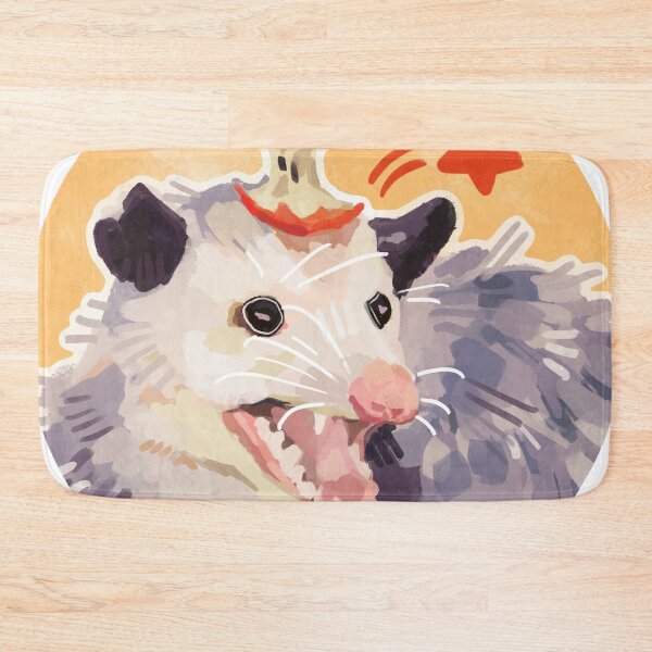 Item preview, Garbage Buddy Screaming Opossum designed and sold by steamedeggs.