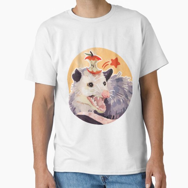 Item preview, Garbage Buddy Screaming Opossum designed and sold by steamedeggs.