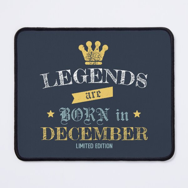 Item preview, Funny Birthday Legends are Born in December designed and sold by wingstar.