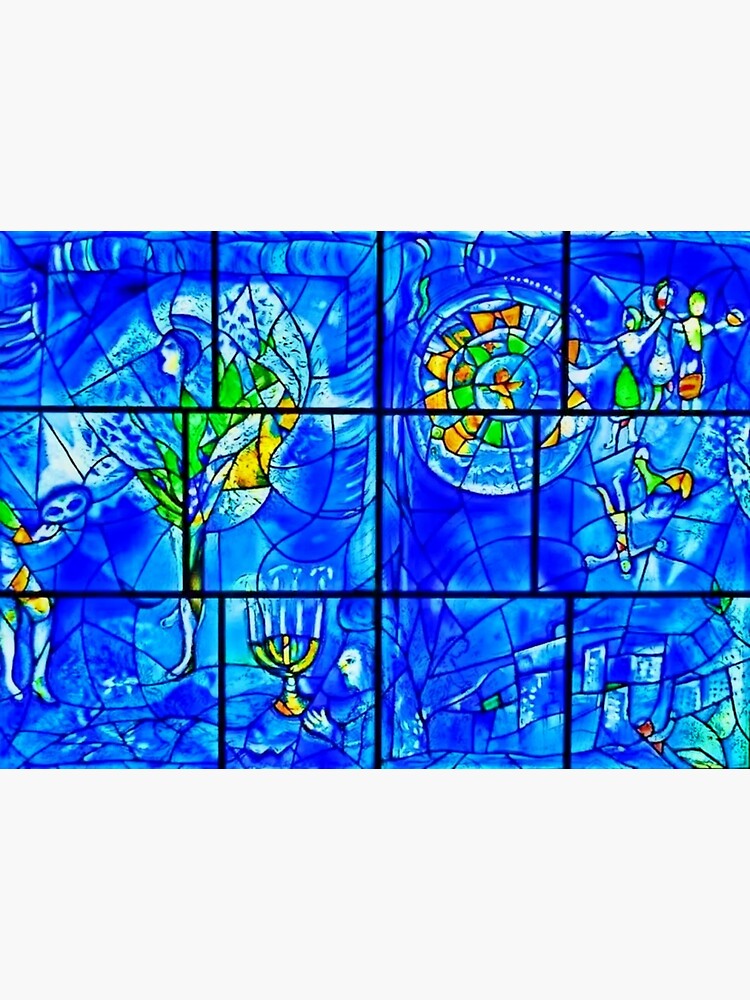 "America Windows menorah detail by Marc Chagall and Charles Marq
