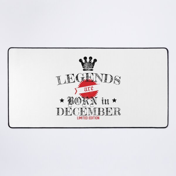Item preview, Funny Birthday Legends are Born in December designed and sold by wingstar.
