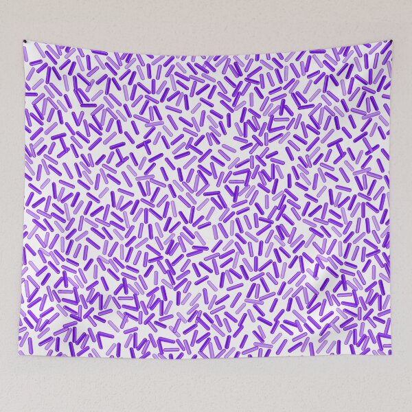 Item preview, Pretty Purple Sprinkles Pattern designed and sold by Deborah Camp.