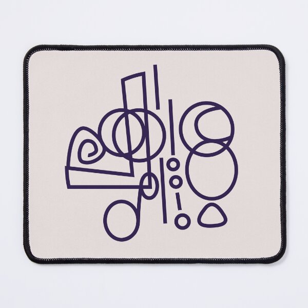 Item preview, Eid Mubarak - abstracted shapes - in arabic designed and sold by SpiralStairShop.