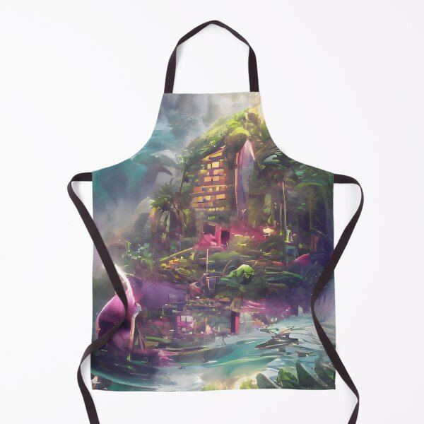 Item preview, futuristic tropical dreamscape designed and sold by Rachaelah.