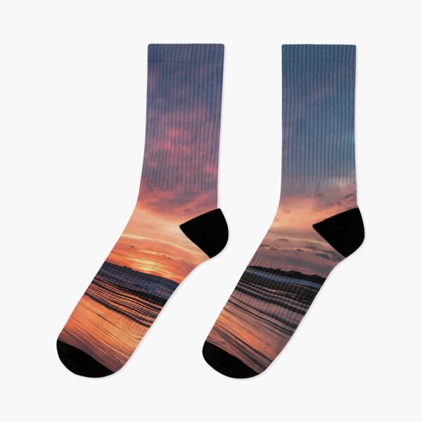 Item preview, December sunrise on a Northumbrian beach designed and sold by Violaman.