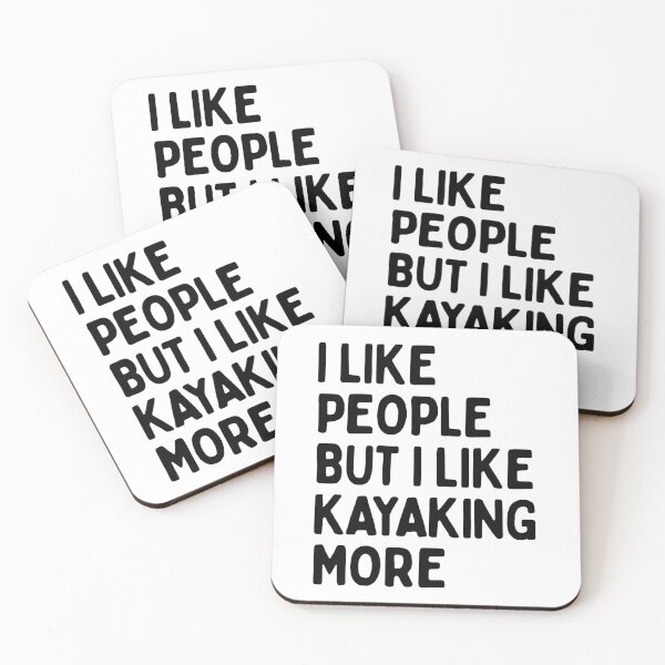Item preview, I like people BUT I like kayaking more designed and sold by TheGreenGoat.