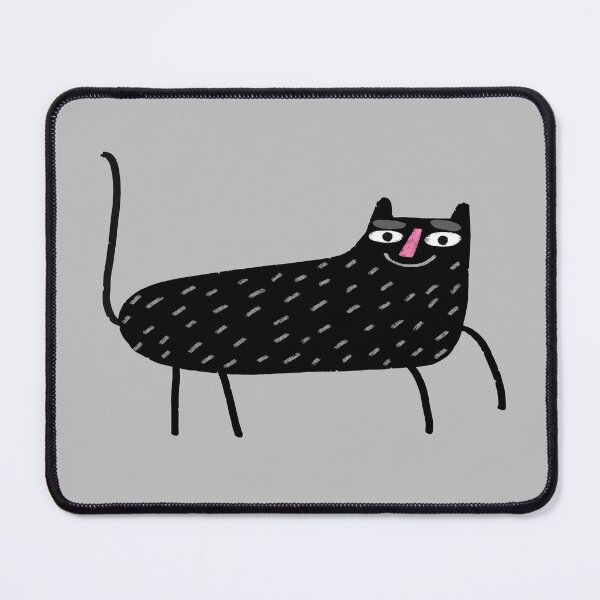 Item preview, Smiling black cat pet designed and sold by evellade.