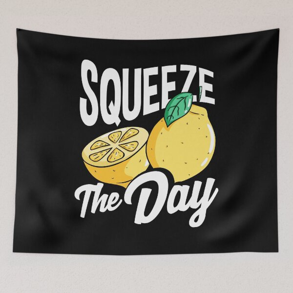 Item preview, Lemonade Stand Lemon Juice Store Squeeze The Day Pun designed and sold by ShopTheStyle.