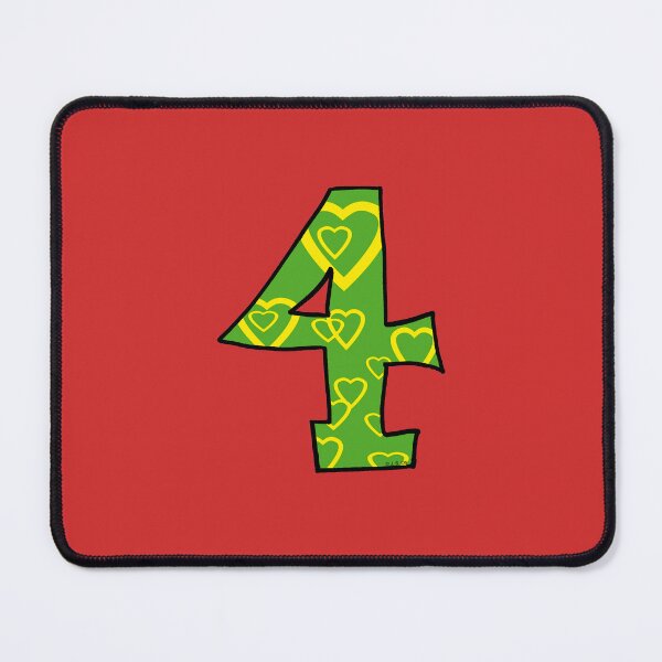 Item preview, Super number four designed and sold by CuteCartoon.