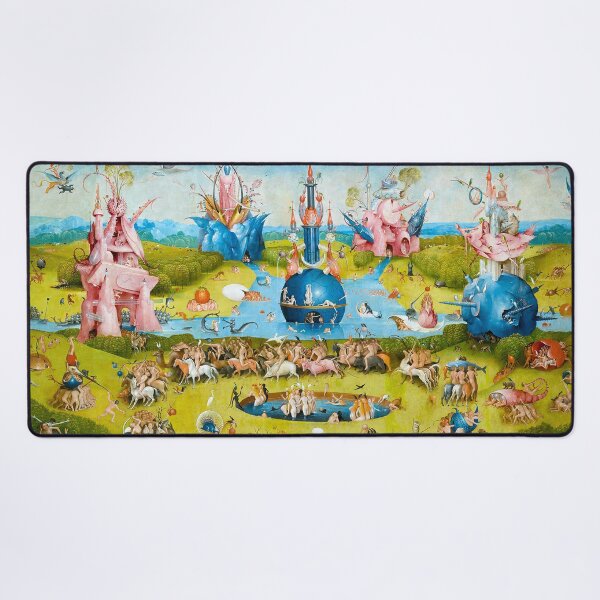Item preview, Garden of Earthly Delights high res -- Bosch painter, middle panel of the triptych designed and sold by MagicStrawberry.