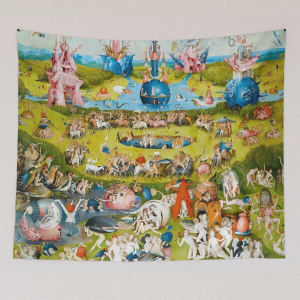 Item preview, Garden of Earthly Delights high res -- Bosch painter, middle panel of the triptych designed and sold by MagicStrawberry.