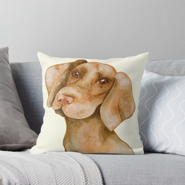 Artikelvorschau, Braunes Hundeportrait in Aquarell und Buntstift entworfen und verkauft von Chantellearts.