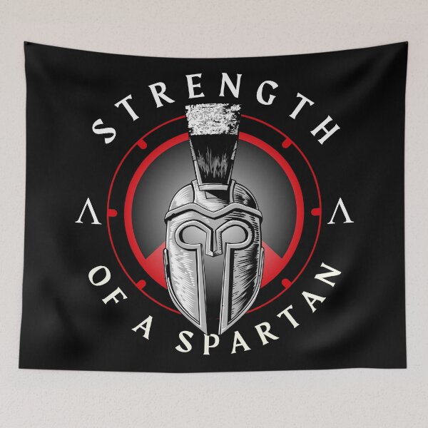 Item preview, Strength of a Spartan designed and sold by Yiorgos Designs.