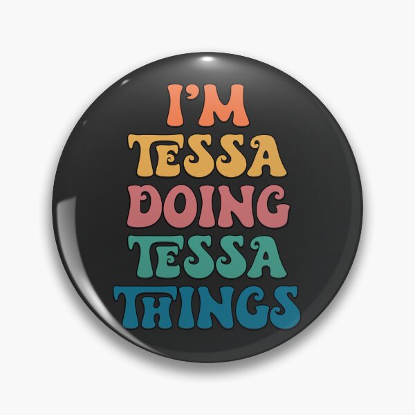 Item preview, Tessa Funny Retro First Name designed and sold by Americandude.