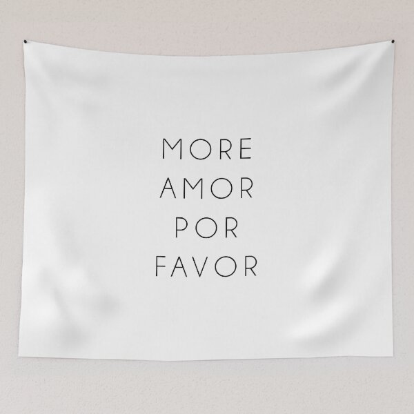 Item preview, More Amor Por Favor Artwork designed and sold by GirlGangPrints.