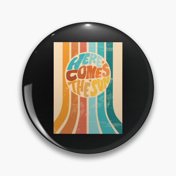 Item preview, Here-Comes-the-Sun-Retro-70s-Beatles-Art-Print designed and sold by Saunders Medlock.