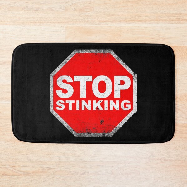 Item preview, Stop Stinking (Stop The Stink • Vintage Stop Road Sign • Cool Funny Viral Quote) designed and sold by SassyClassyMe.