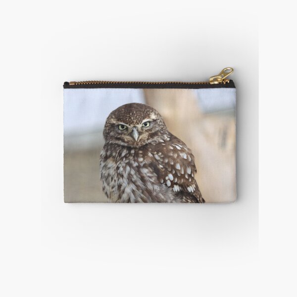 Item preview, Grumpy little owl designed and sold by GreyFeatherPhot.