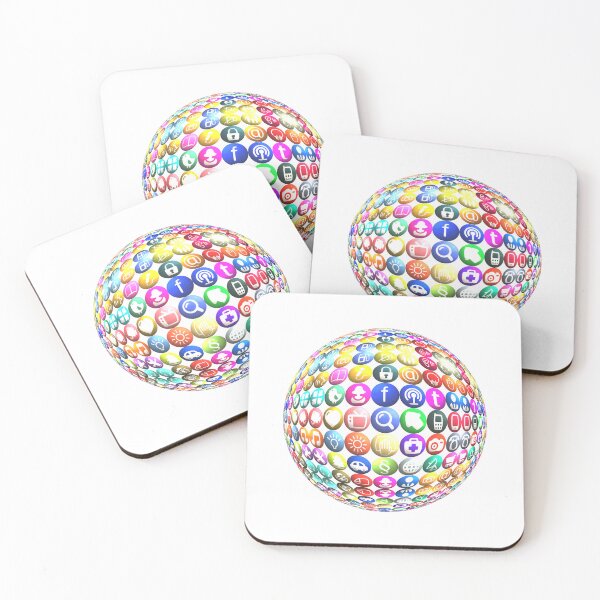 Item preview, Social Media Globe designed and sold by WelcomeUall.
