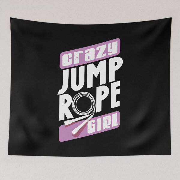 Item preview, Jump Rope Skipping Rope Jumping Crazy Jump Rope Girl designed and sold by ShopTheStyle.