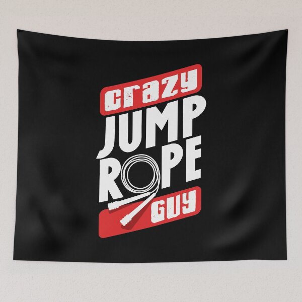 Item preview, Jump Rope Skipping Rope Jumping Crazy Jump Rope Guy Funny designed and sold by ShopTheStyle.