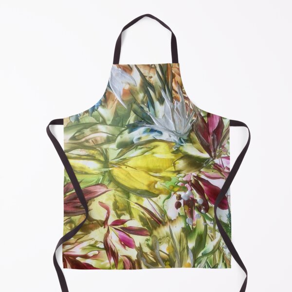 Item preview, Flowering Abstraction Encaustic wax art. by AngelaHaigHarrison designed and sold by Angela Haig-Harrison.