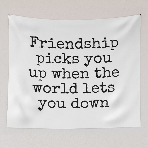 Item preview, Friendship Quote designed and sold by The-Quote-House.