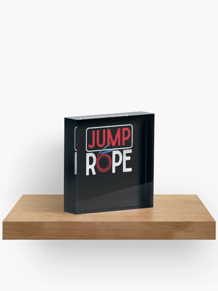 Thumbnail 2 of 5, Acrylic Block, Jump Rope Skipping Rope Jumping Jump Rope designed and sold by ShopTheStyle.
