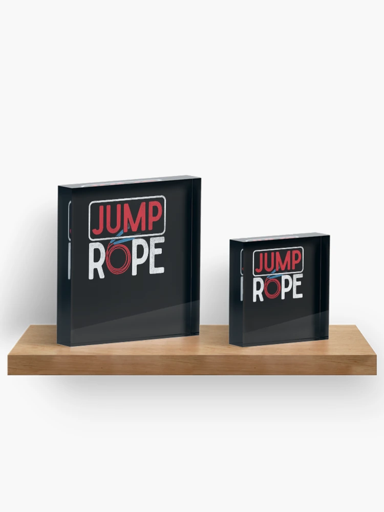 Thumbnail 3 of 5, Acrylic Block, Jump Rope Skipping Rope Jumping Jump Rope designed and sold by ShopTheStyle.