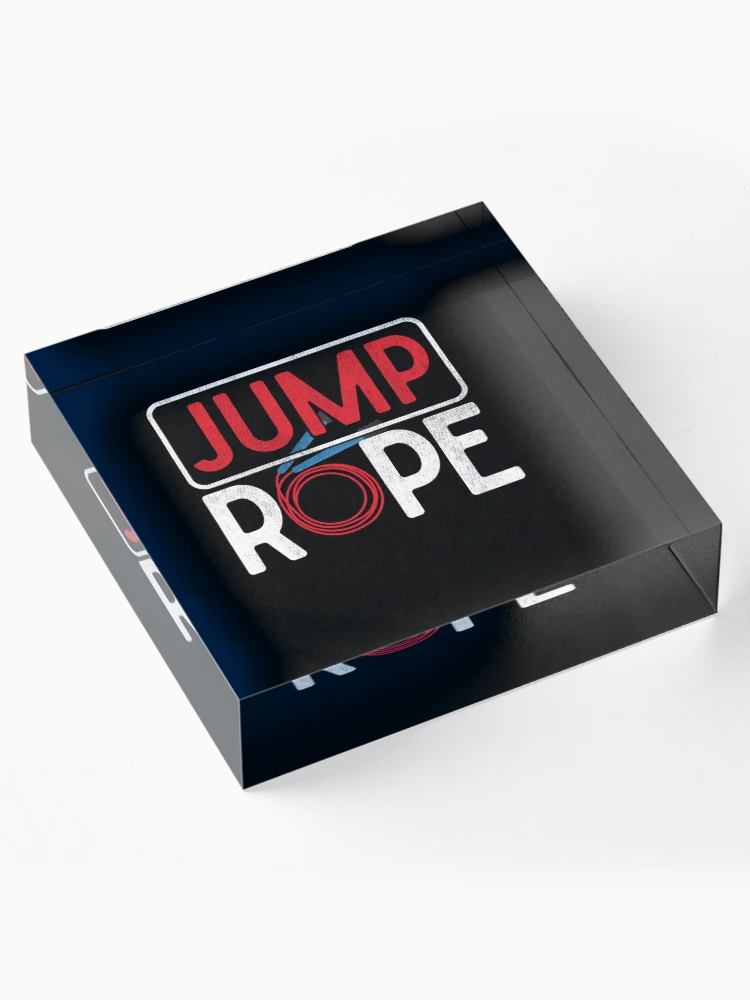 Thumbnail 4 of 5, Acrylic Block, Jump Rope Skipping Rope Jumping Jump Rope designed and sold by ShopTheStyle.